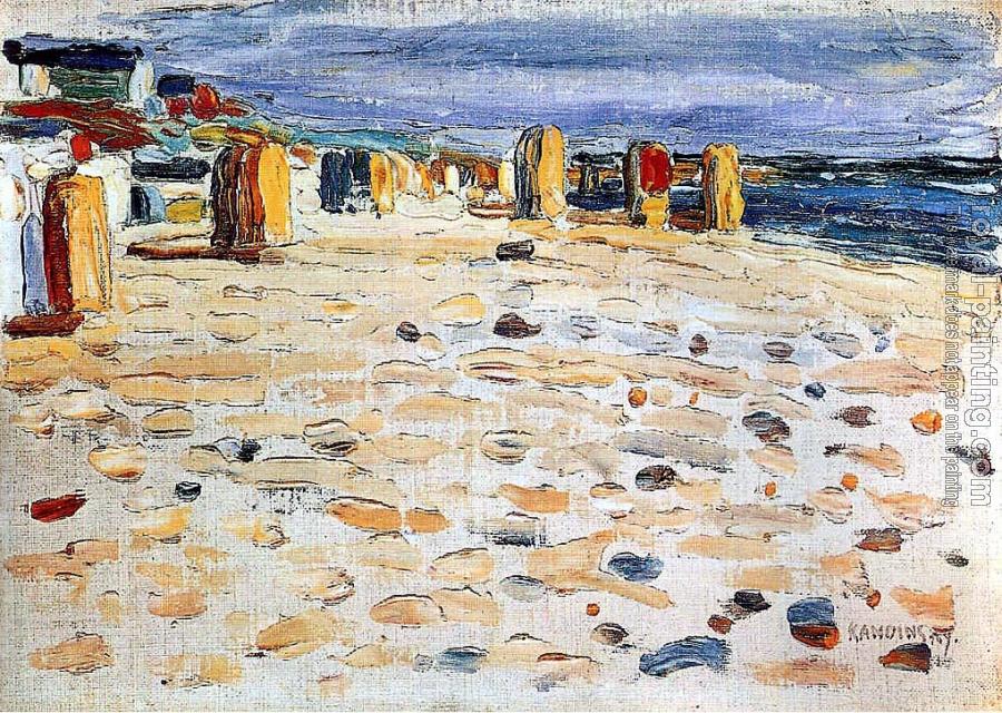 Wassily Kandinsky : Sillones de playa en Holanda